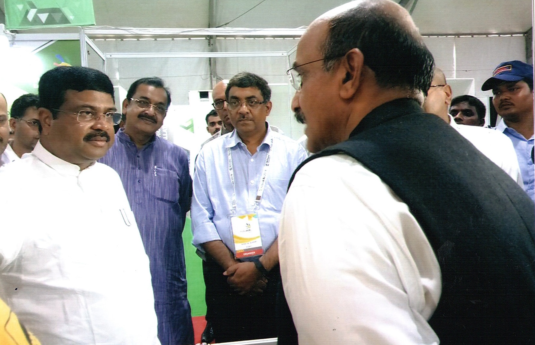 With Oil Minister Shri Dharmendraji Pradhan at India Skills Competition 2018